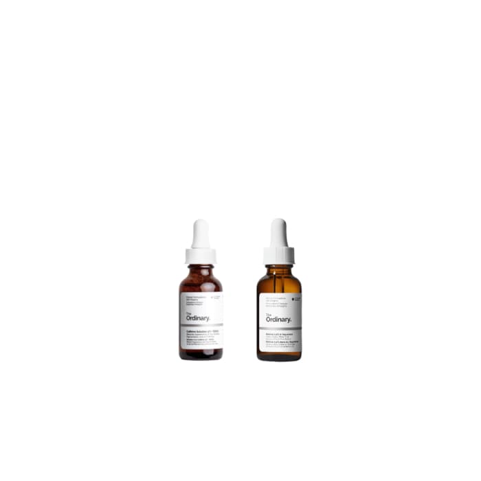 Retinol 0.2% in Squalane - (.) + Caffeine Solution 5% + EGCG - (.) Set
