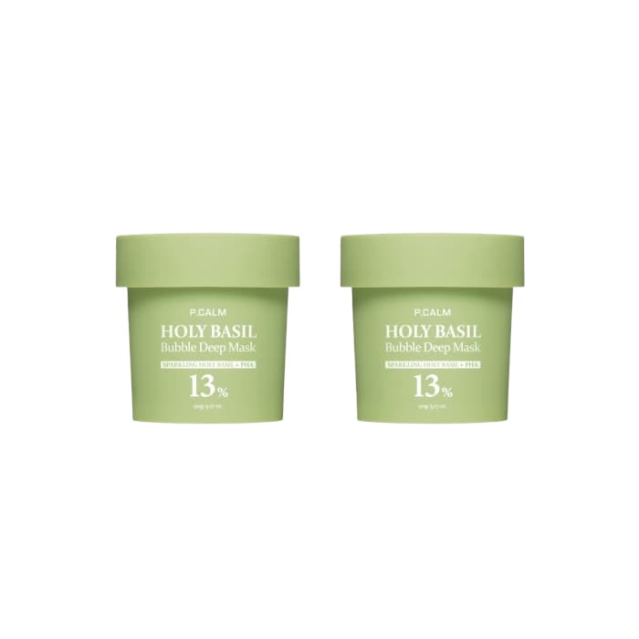 Holy Basil Bubble Deep Mask - (2ea) Set