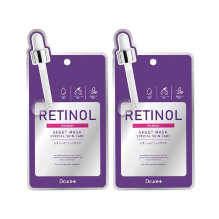 Dcure+ Retinol Face Mask -