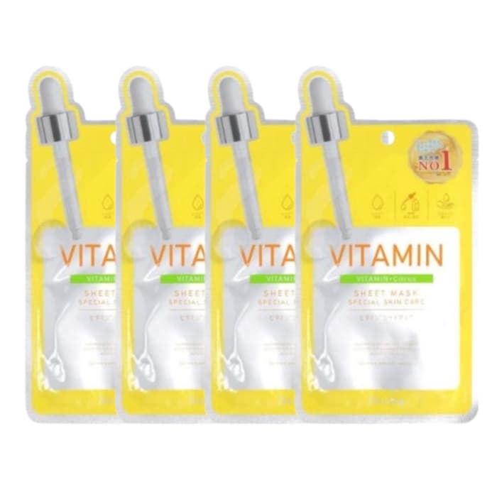 Dcure+ Vitamin + Citrus Face Mask -