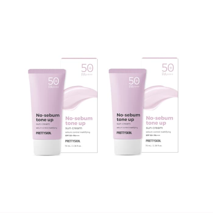 No Sebum Tone Up Sun Cream SPF50+ PA++++ - (.) Set