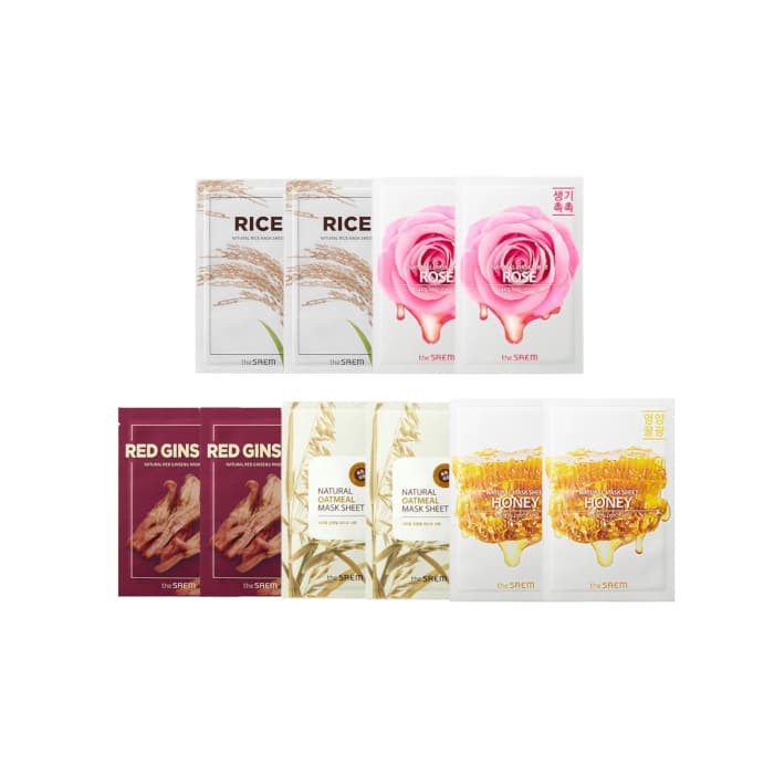 Natural Mask Sheet Buffet Set A