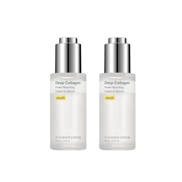 Deep Collagen Power Boosting Cream In Serum - (2ea) Set
