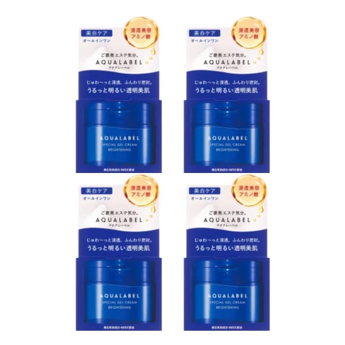 Aqua Label Special Gel Cream Brightening - (.) Set
