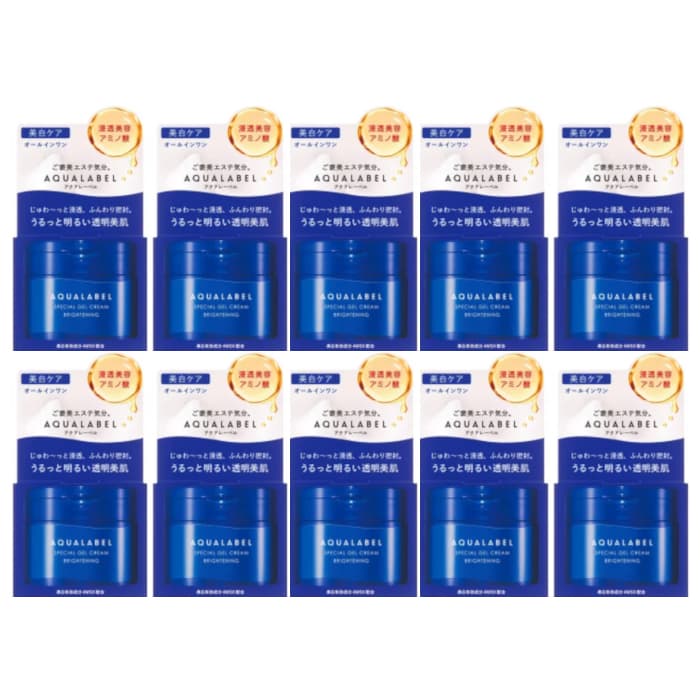 Aqua Label Special Gel Cream Brightening - (.) Set