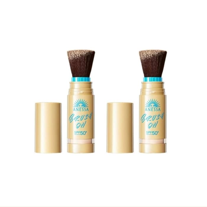 Anessa Perfect UV Brush-on Powder Body SPF50+ PA++++ - (.) Set