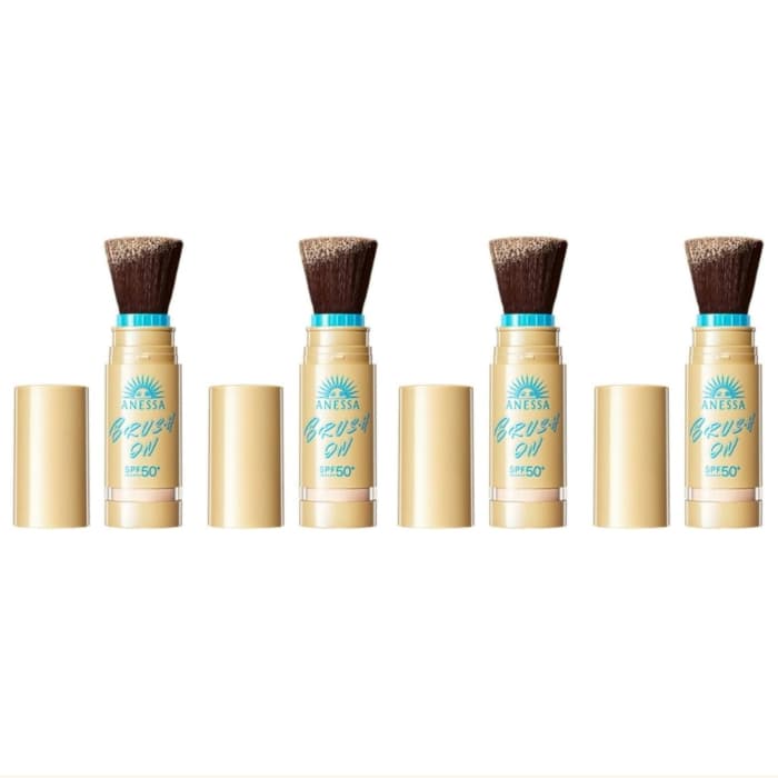 Anessa Perfect UV Brush-on Powder Body SPF50+ PA++++ - (.) Set