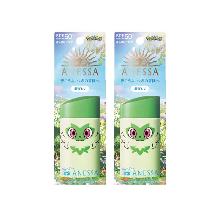 Anessa Perfect UV Sunscreen Skincare Milk SPF 50+ PA++++ - - Sprigatito (.) Set