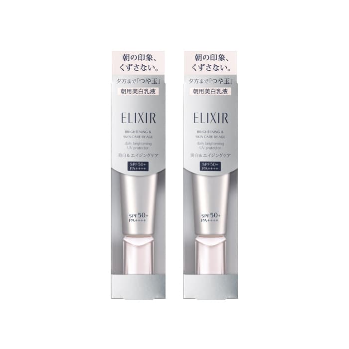 ELIXIR Brightening & Skin Care by Age Daily Brightening UV Protector SPF50+ PA++++ - (.) Set