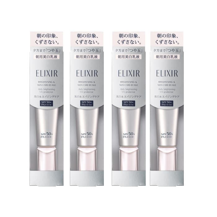 ELIXIR Brightening & Skin Care by Age Daily Brightening UV Protector SPF50+ PA++++ - (.) Set