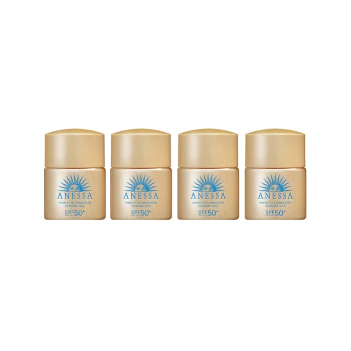 Anessa Perfect UV Sunscreen Skincare Milk SPF50+ PA++++ - (.) Set