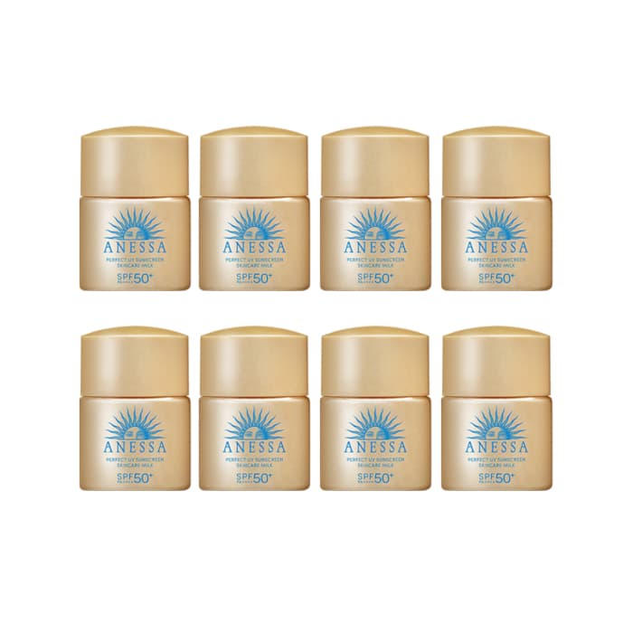 Anessa Perfect UV Sunscreen Skincare Milk SPF50+ PA++++ - (.) Set