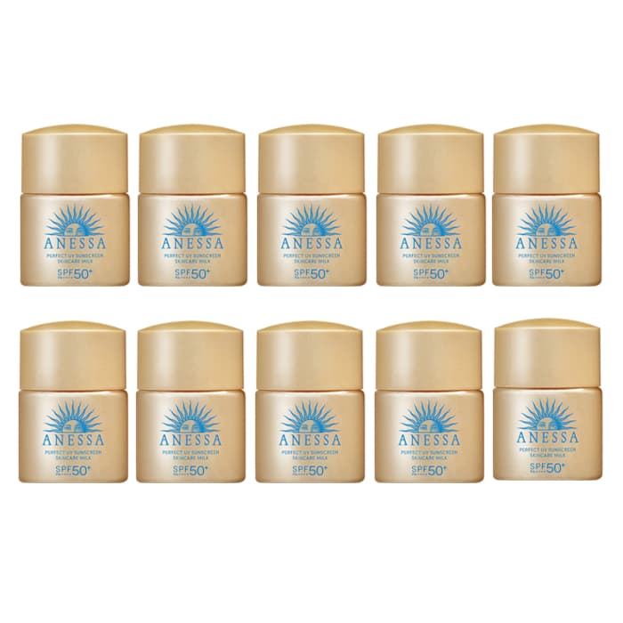 Anessa Perfect UV Sunscreen Skincare Milk SPF50+ PA++++ - (.) Set