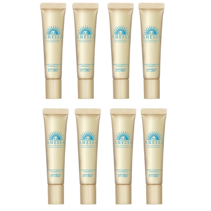 Anessa Perfect UV Sunscreen Skincare Gel SPF50+ PA++++ - (.) Set