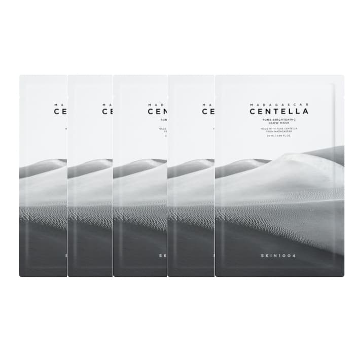 Madagascar Centella Tone Brightening Glow Mask -. (.) Set