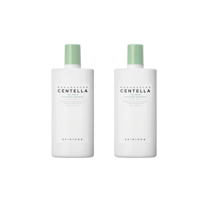 Madagascar Centella Tea-Trica Soothing Sun Milk SPF50+ PA++++ - (.) Set