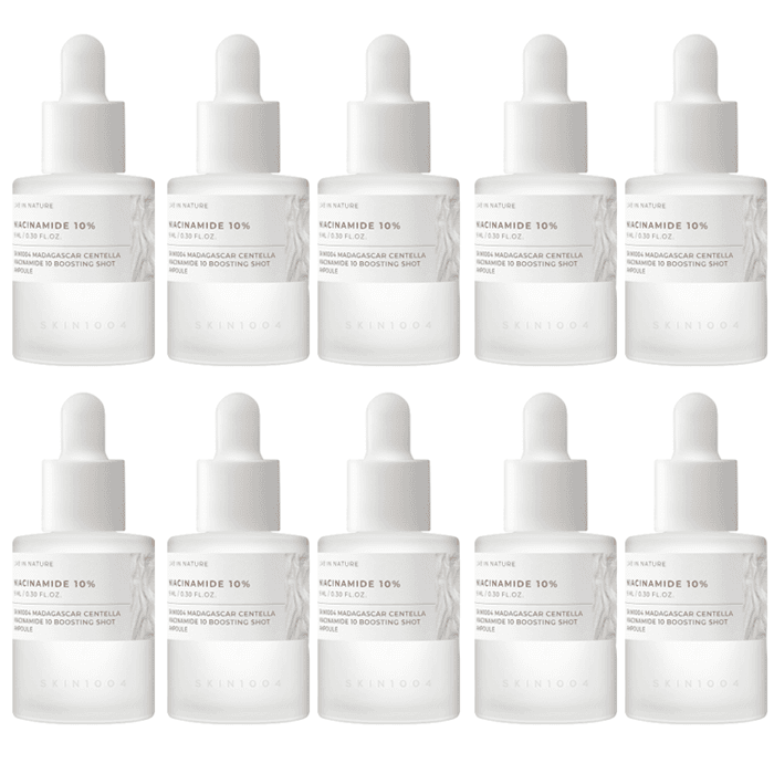 Madagascar Centella Niacinamide 10 Boosting Shot Ampoule - (10ea) Set