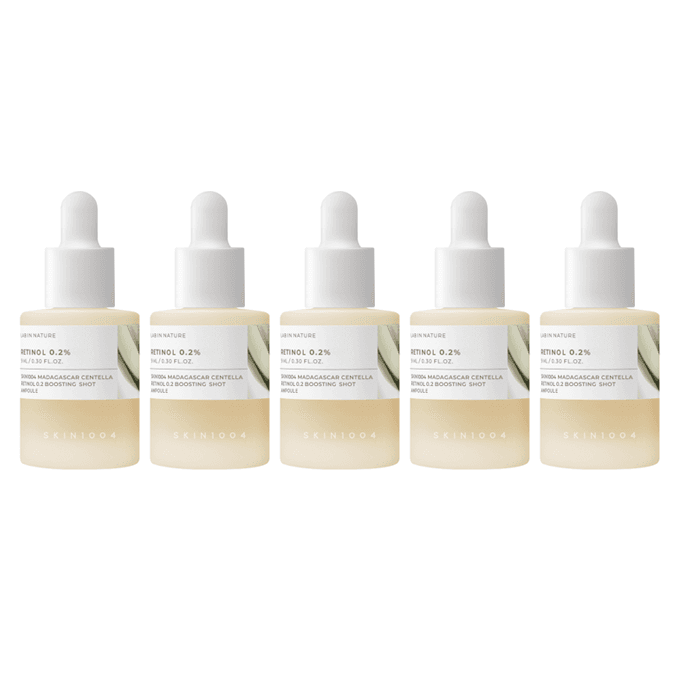 Madagascar Centella Retinol 0.2 Boosting Shot Ampoule - (5ea) Set