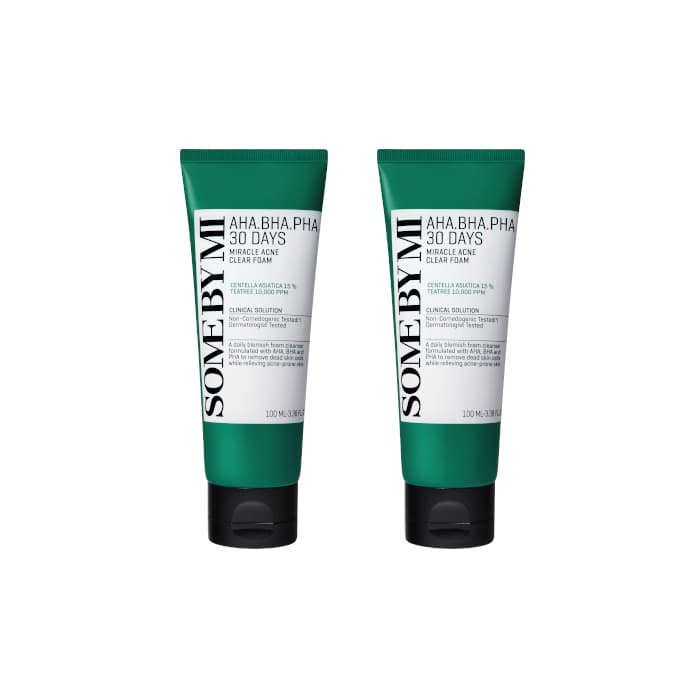 AHA-BHA-PHA 30 Days Miracle Acne Clear Foam - (.) Set