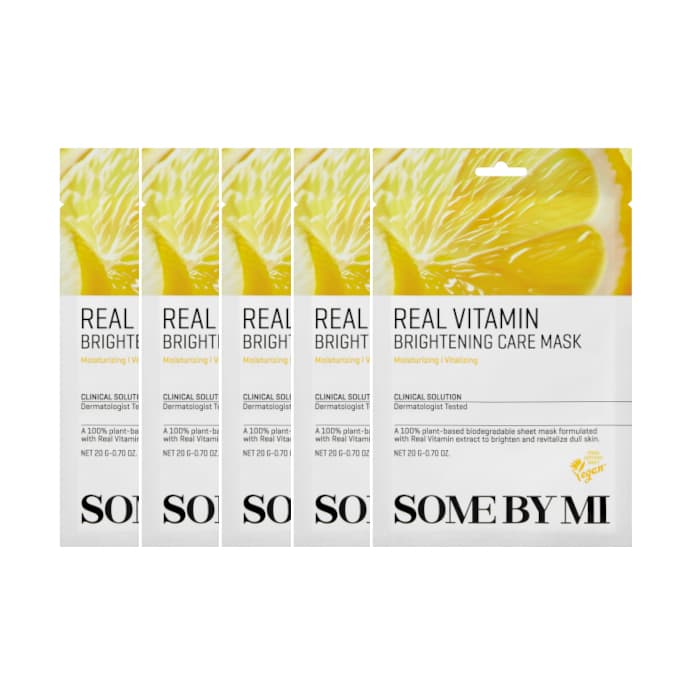 Real Vitamin Brightening Care Mask -. (.) Set