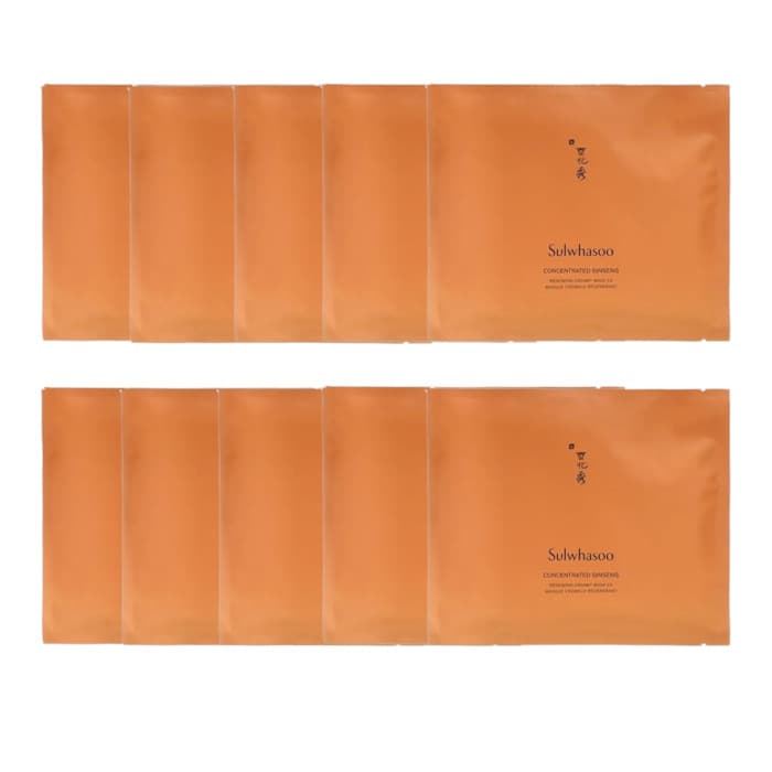 Concentrated Ginseng Renewing Creamy Mask EX -. (.) Set