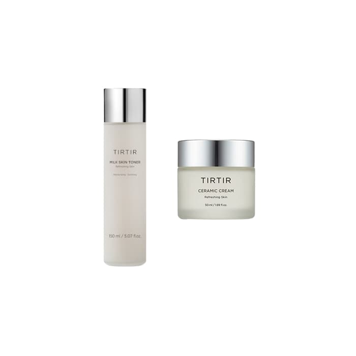 Ceramic Cream - + Milk Skin Toner - Set