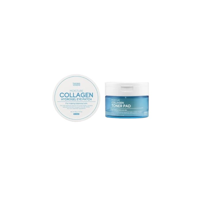 Moisture Collagen Hydrogel Eye Patch - /. (.) X Moisture Collagen Toner Pad - /. (.)