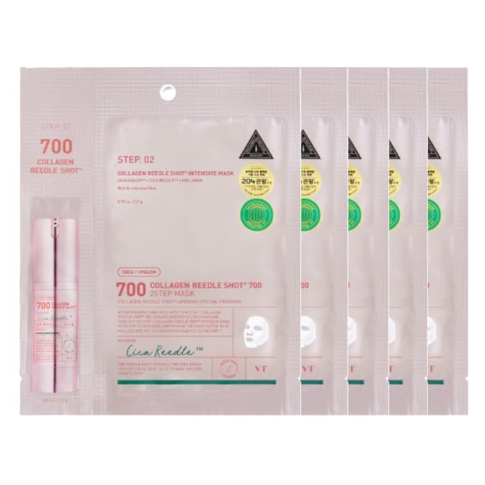 Collagen Reedle Shot 700 2Step Mask - + 5ea