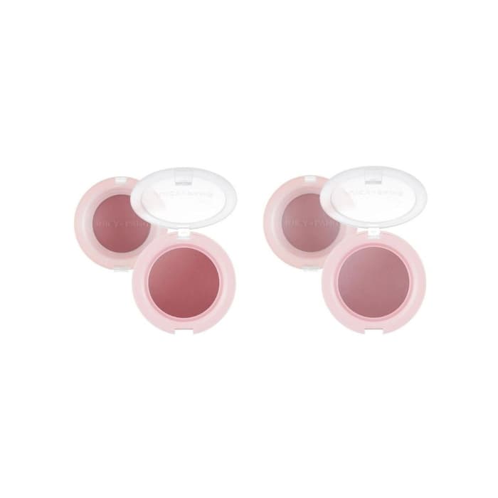 Juicy-Pang Jelly Blusher - - RD01 Apple (.) + PK01 Plum (.) Set