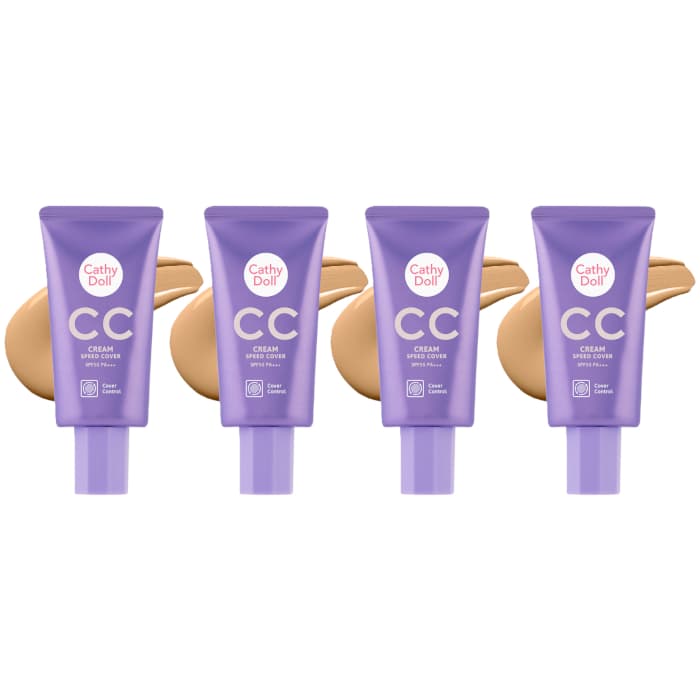 CC Cream Speed Cover SPF 50 PA+++ - - #3 Honey Beige 4ea Set