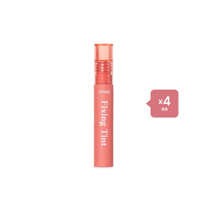 [Deal] ETUDE - Mask Proof Fixing Tint - - 02 Vintage Red (.) Set