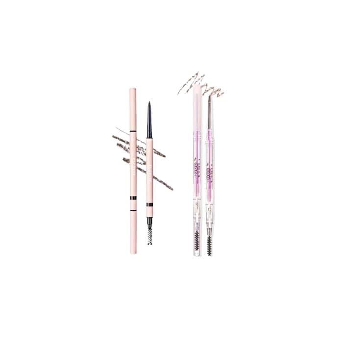 My Beautiful Password Eyebrow Pencil - - M1 Medium Brown (.) + B2 Ash Brown (.) Set