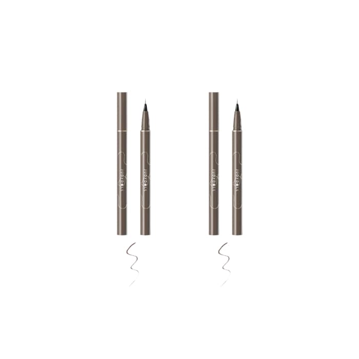 Slim Liquid Eyeliner - - 02 Deep Brown (.) Set