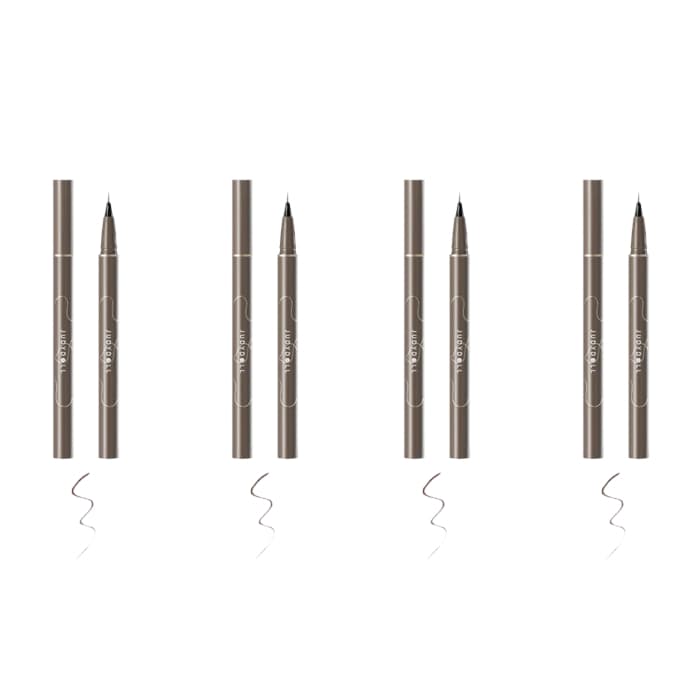 Slim Liquid Eyeliner - - 02 Deep Brown (.) Set