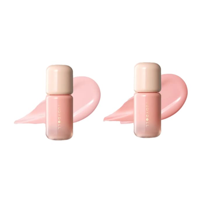 Bright & Flattering, zestaw róży Liquid Blush Serum #03 Salmon + #01 Fig