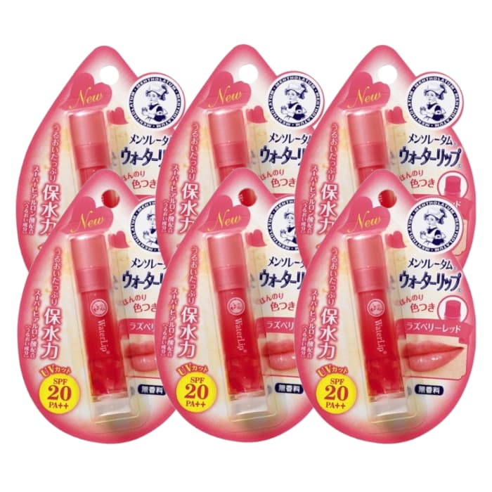 Water Lip Colour Balm SPF 20 PA++ -. - Raspberry Red (.) Set