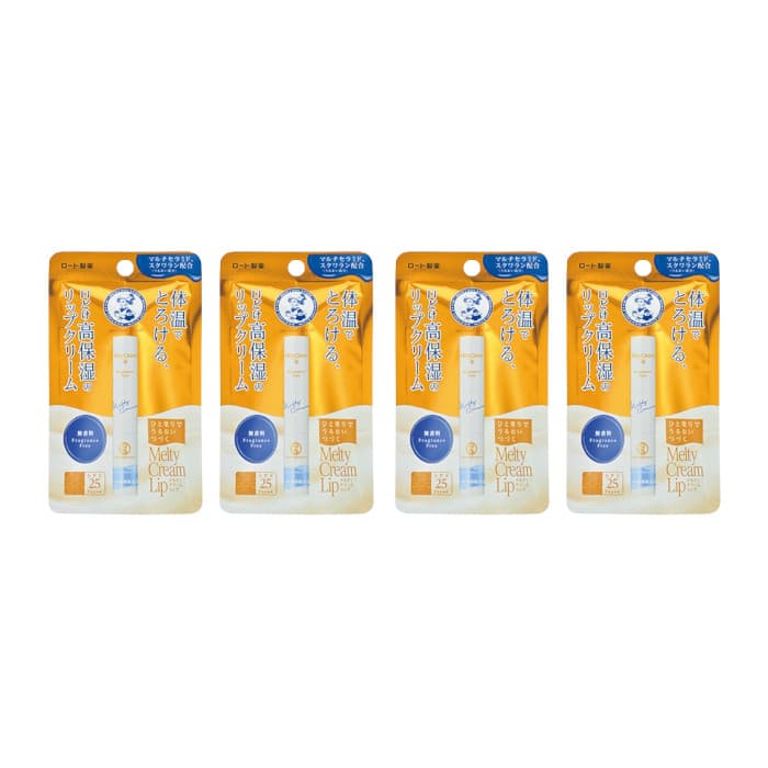 Melty Cream Lip SPF25/PA+++ - Fragrance Free (.) Set