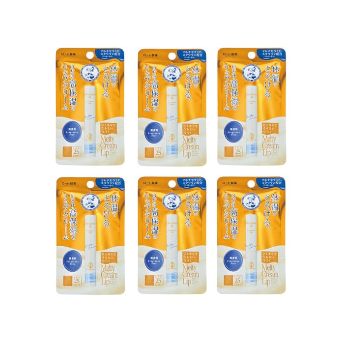 Melty Cream Lip SPF25/PA+++ - Fragrance Free (.) Set