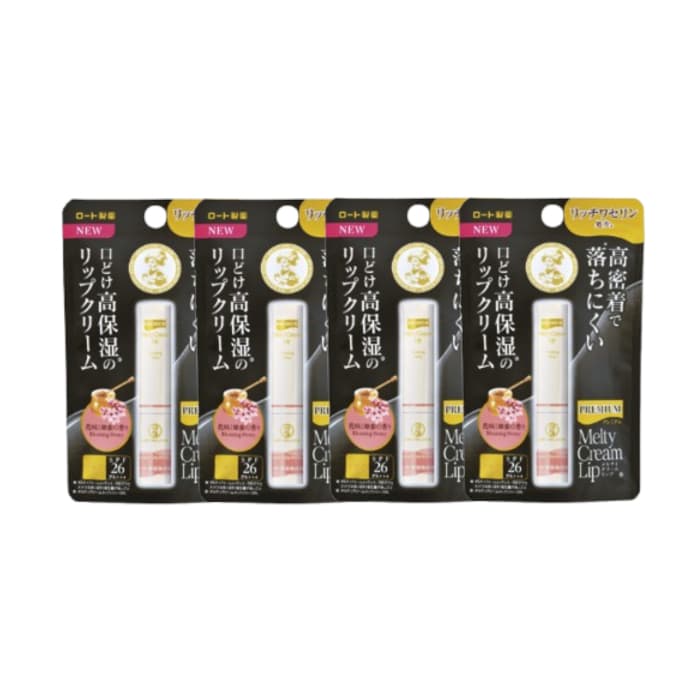 Premium Melty Cream Lip Balm SPF 26 PA+++ - - Blooming Honey (.) Set