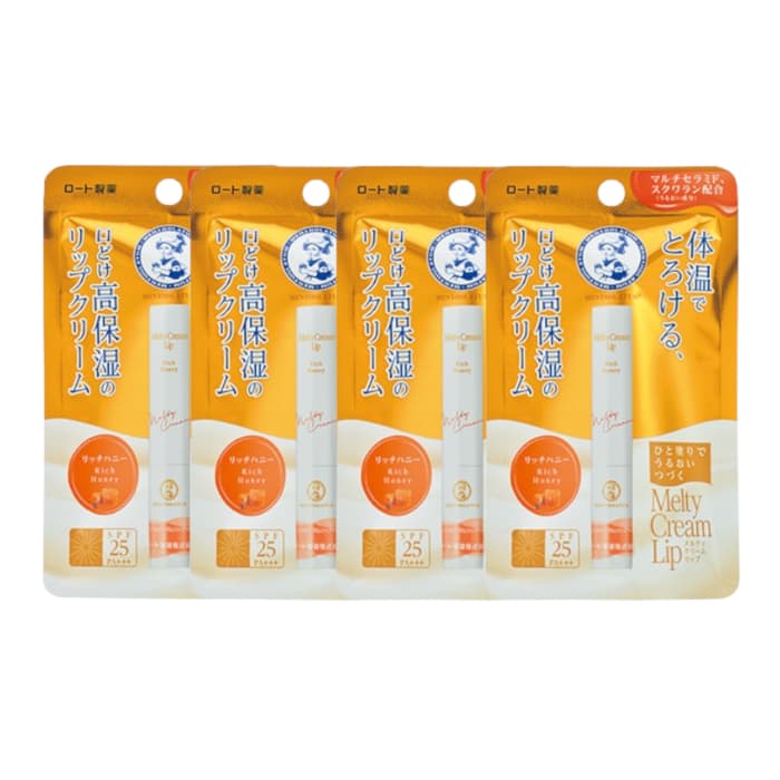 Melty Cream Lip SPF25/PA+++ - Rich Honey (.) Set