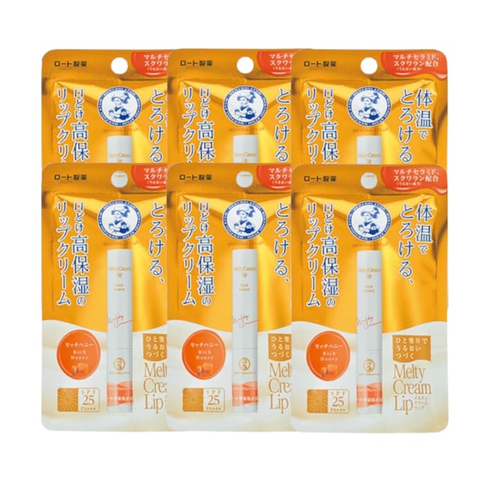 Melty Cream Lip SPF25/PA+++ - Rich Honey (.) Set