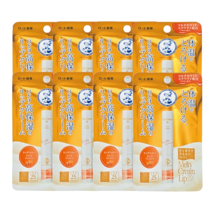 Melty Cream Lip SPF25/PA+++ - Rich Honey (.) Set