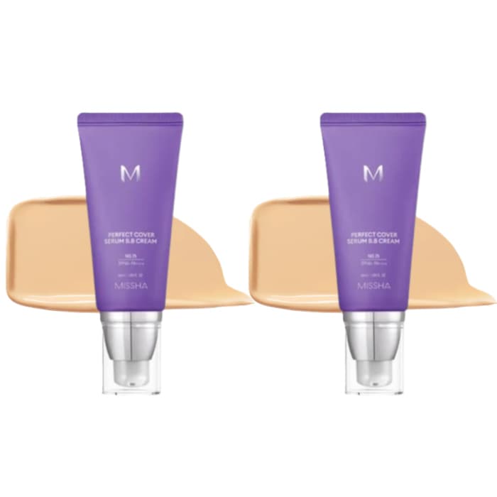 Perfect Cover Serum BB Cream SPF50+ PA++++ - - #25 Warm Beige (2ea) Set