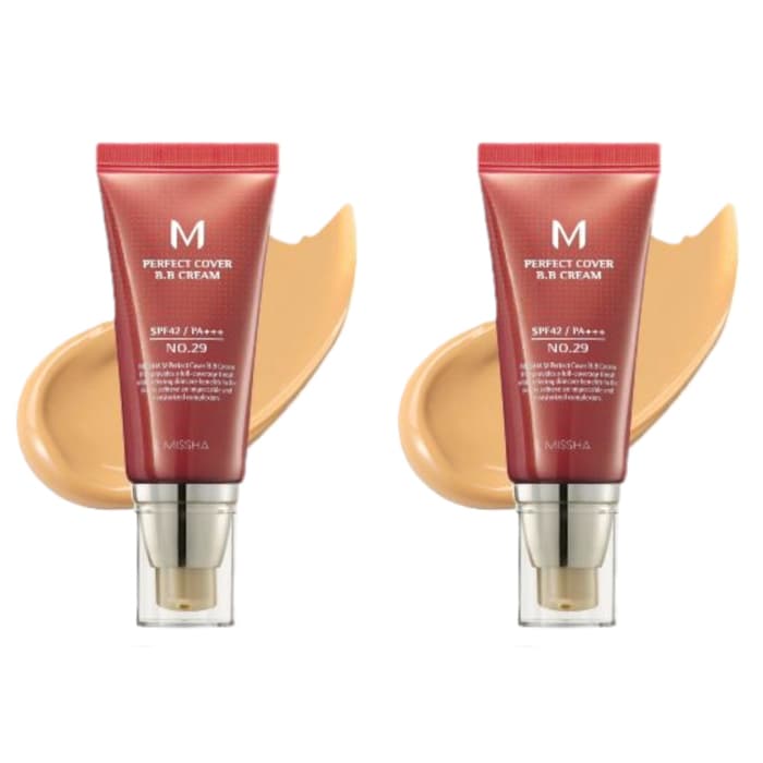 M Perfect Cover BB Cream SPF42 PA+++ - - #29 Caramel Beige (2ea) Set