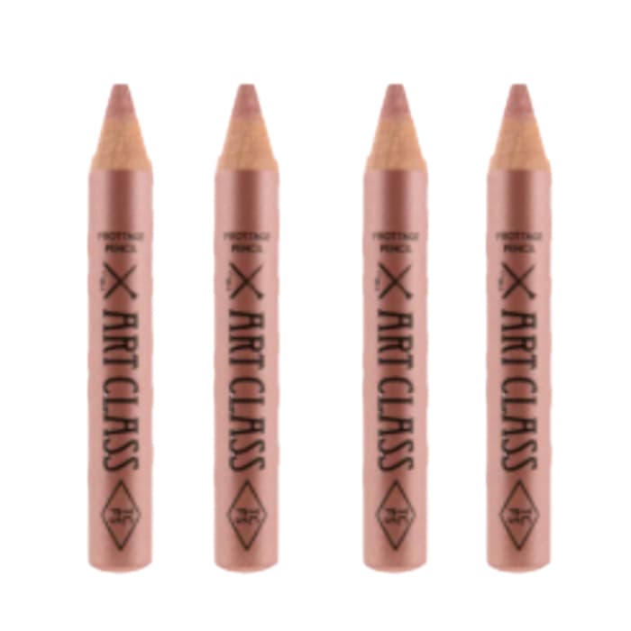 Art Class Frottage Pencil - - 16 Milky Rose 4ea
