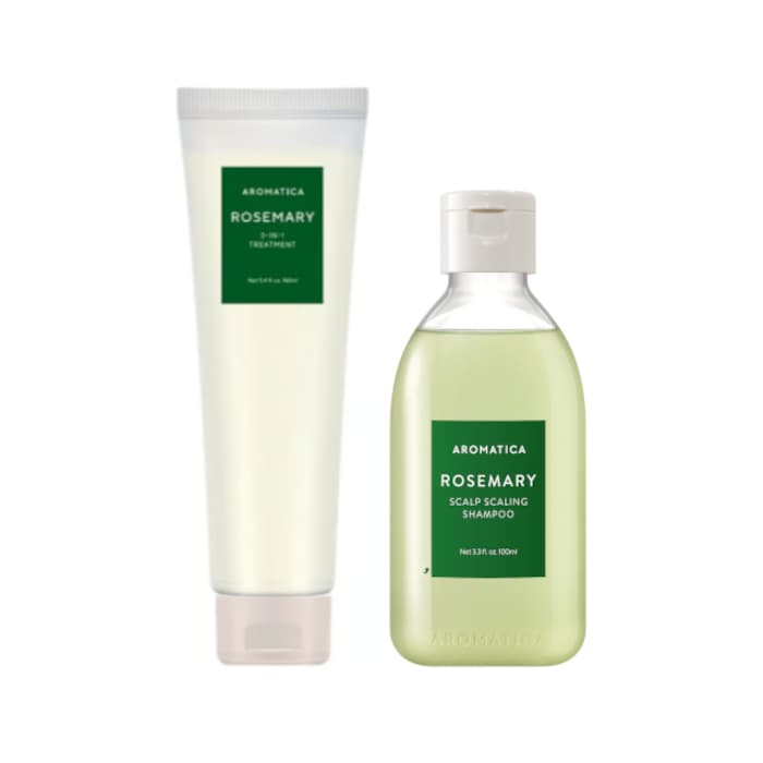 Rosemary Hair Thickening Conditioner - (.) + Rosemary Scalp Scaling Shampoo - (.) Set
