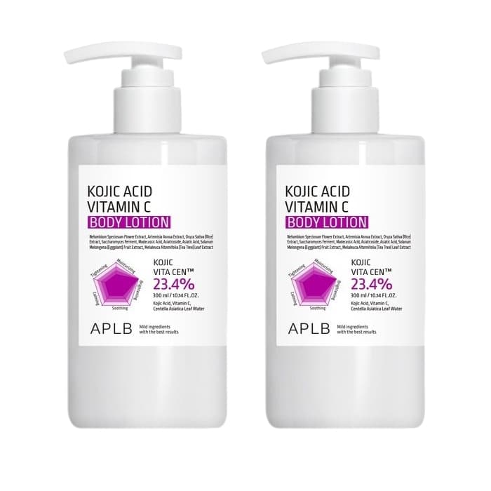 Kojic Acid Vitamin C Body Lotion - DUO Set