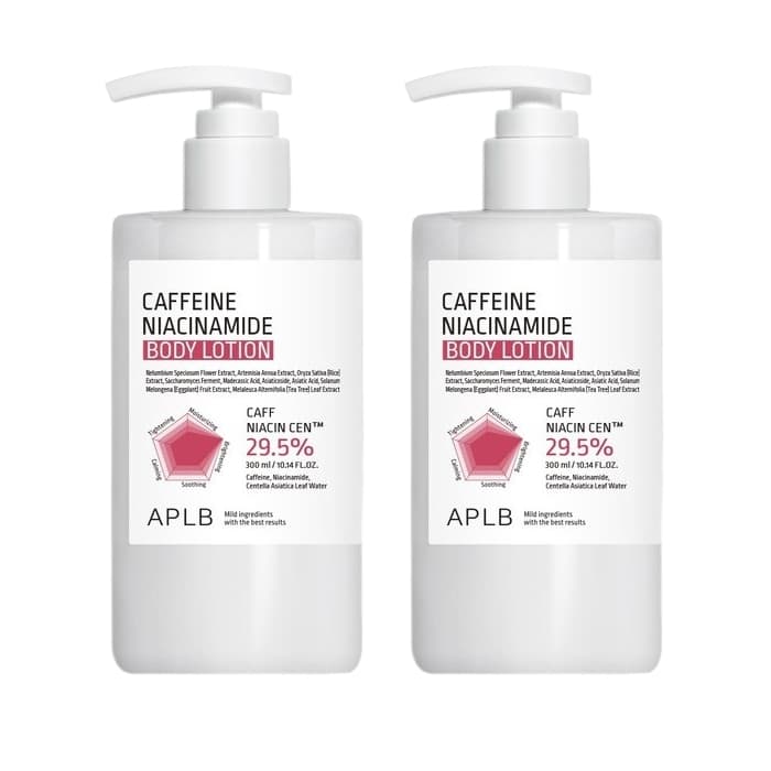 Caffeine Niacinamide Body Lotion - DUO Set