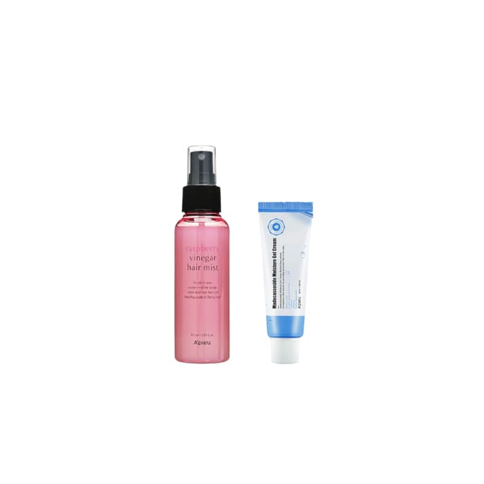 Raspberry Vinegar Hair Mist - X A'PIEU - Madecassoside Moisture Gel Cream -