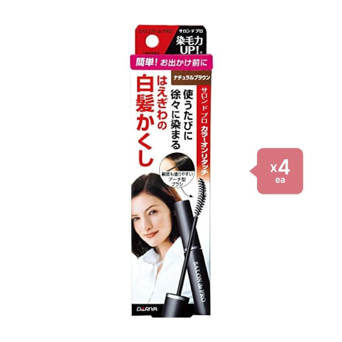 Salon De Pro - Color On Retouch Gray Hair Comb EX - - Natural Brown (.) Set